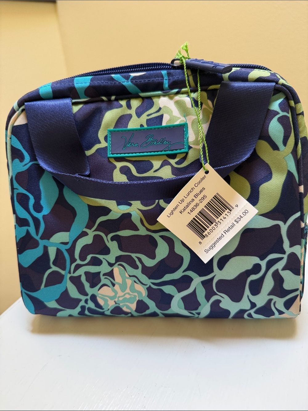 Vera Bradley Lighten Up Insulated Lunch Cooler - Katalina Bliss